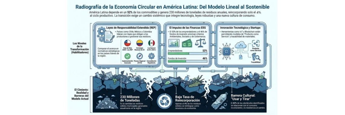 La transición hacia la #EconomíaCircular en #Latam